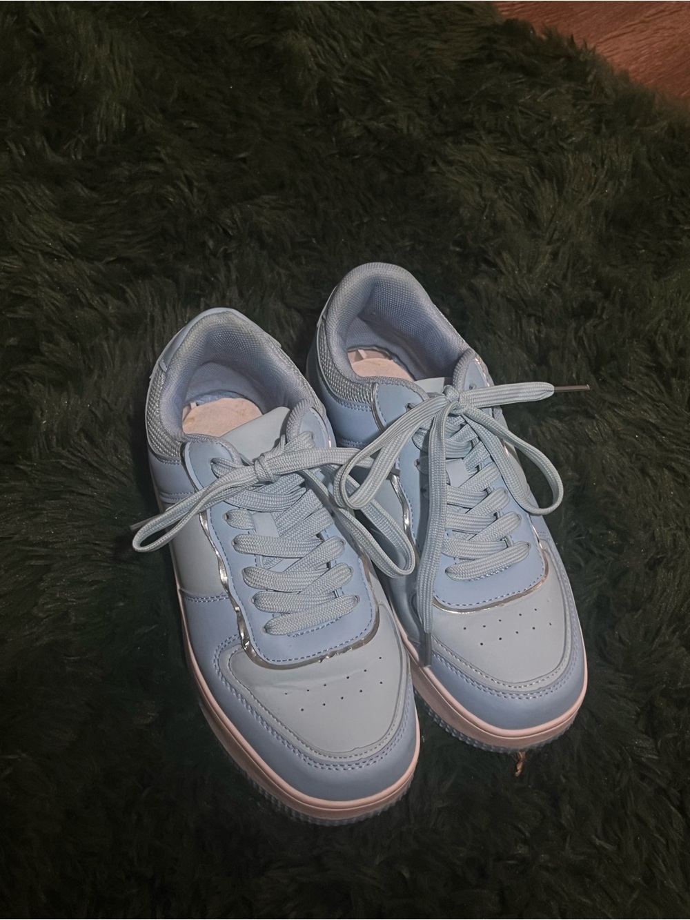 Light Blue Gym Shoes